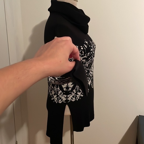 Diane von Furstenberg 'Ahiga' Floral Jacquard Cowl Neck Sweater - Picture 10 of 16